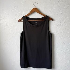J. Jill Perfect Pima Cotton Shirt Sleeveless Tee Tank Top Small